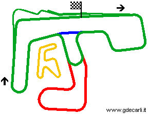 Autodromo di Franciacorta, progetto 2003: circuito lungo